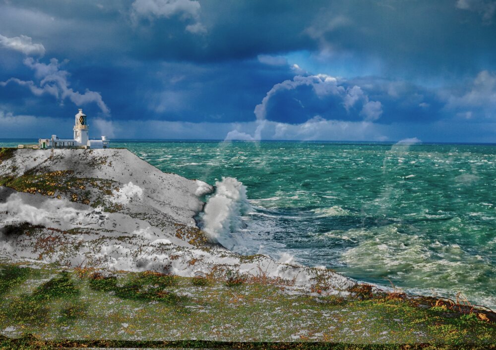 Strumble Head in Snow